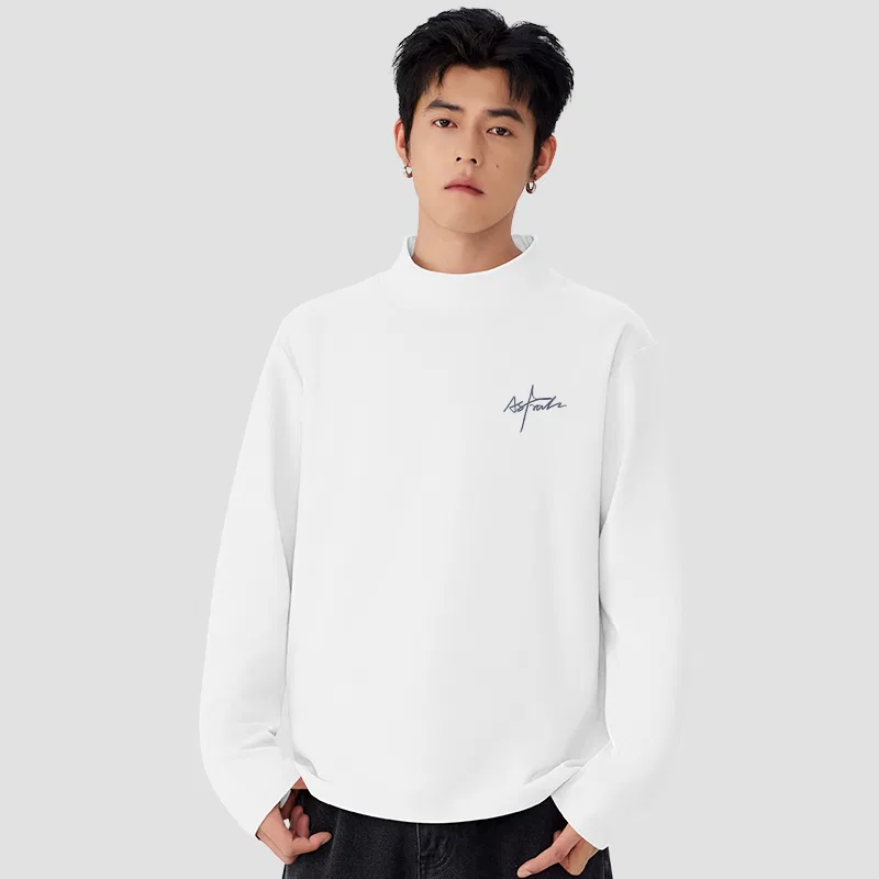 Детский комплект футболок Ma Pen End Light Shadow Chest Logo MINISO, Белый + Серый — фото 4