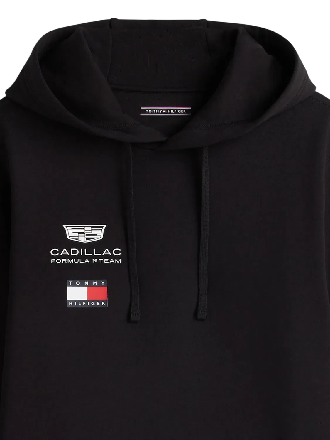 Худи Formula 1 Team из коллаборации с Cadillac Tommy Hilfiger, черный — фото 2