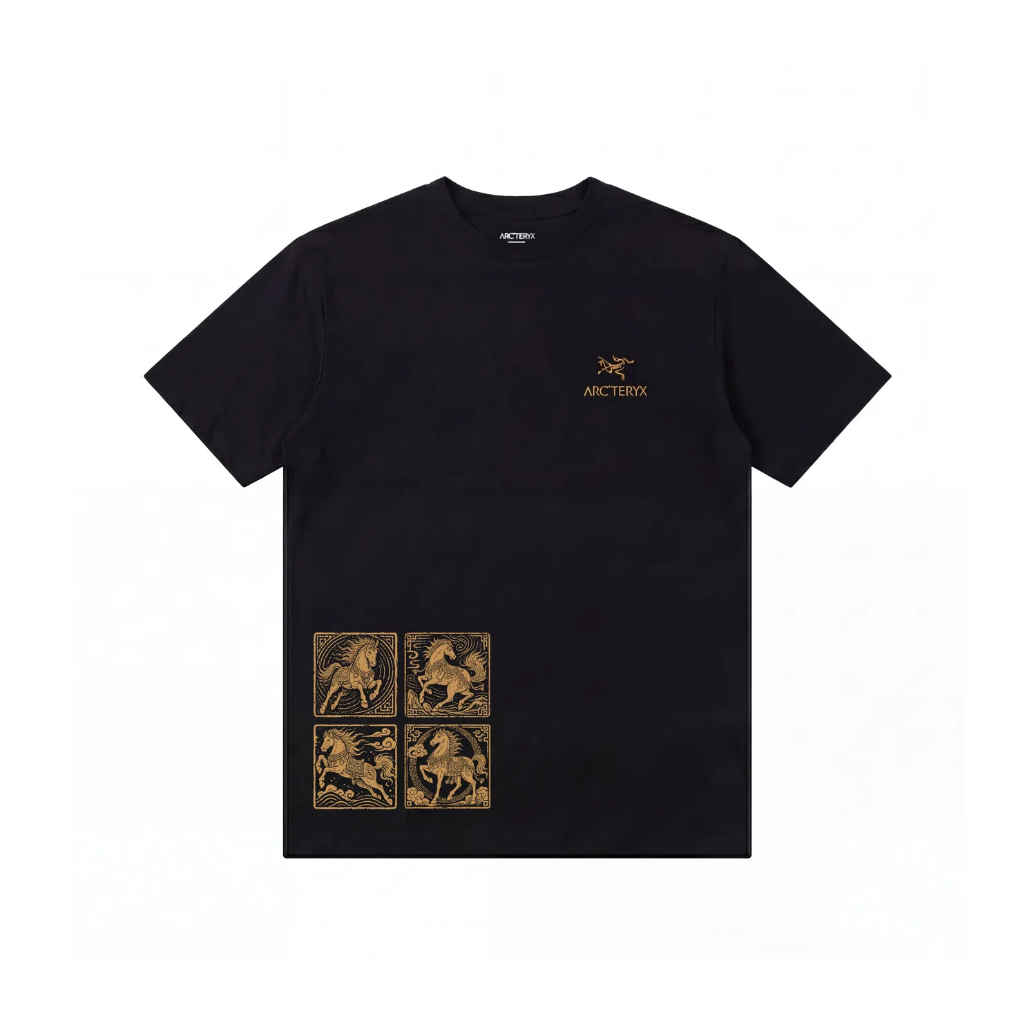 Футболка с круглым вырезом без рукавов Arcteryx, Black