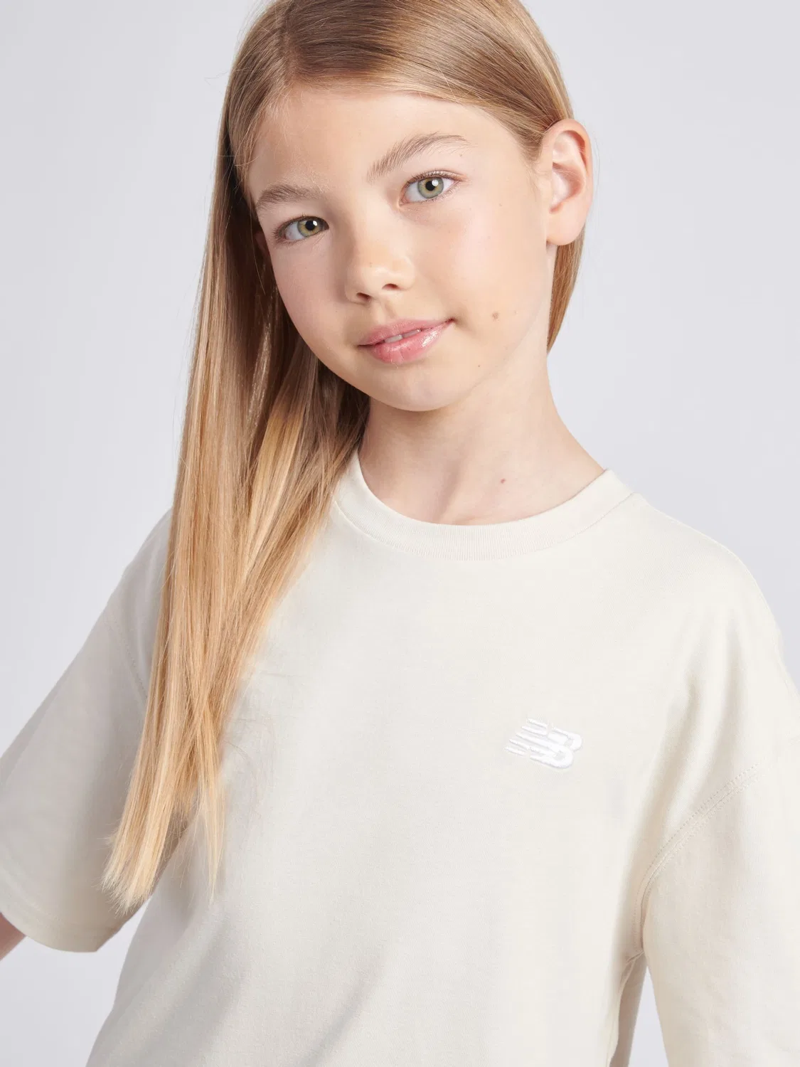 Футболка хлопковая New Balance Pearl White — фото 4