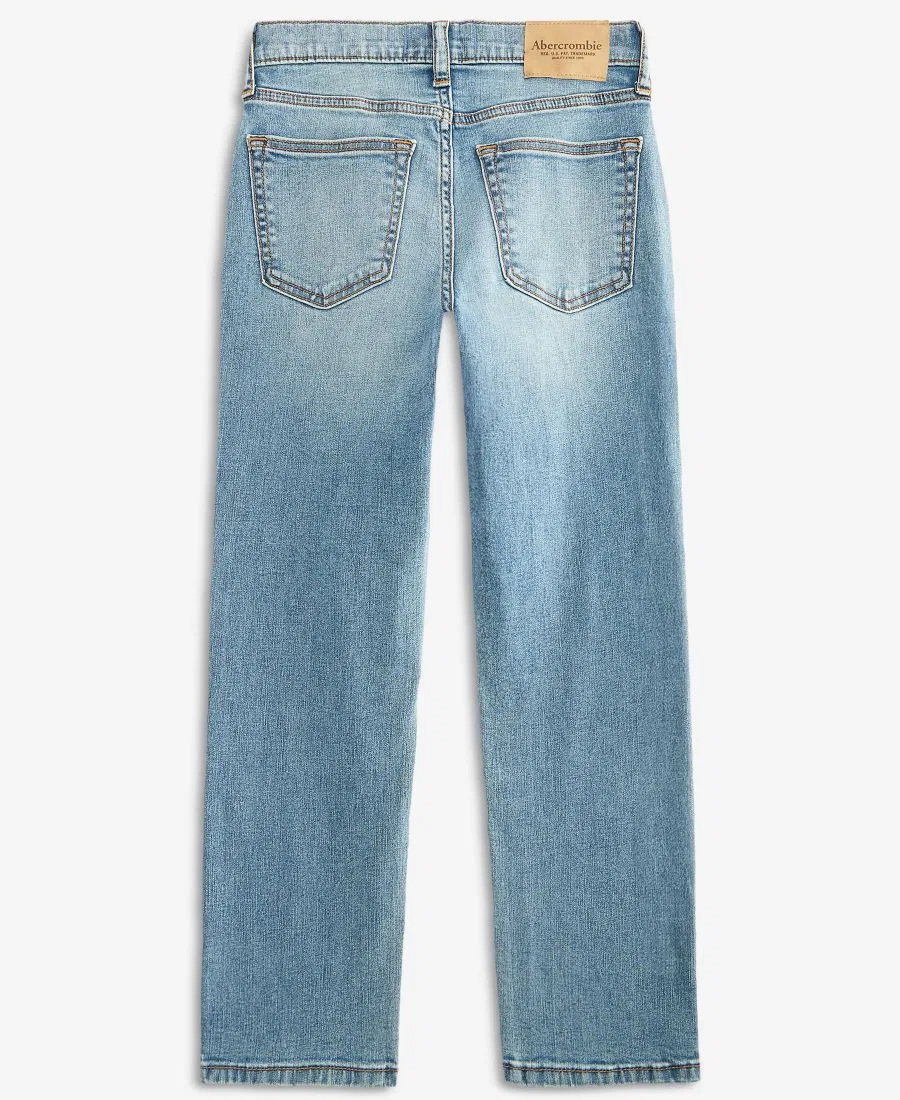 Комплект из худи с принтом, футболки и прямых джинсов Athletic Department abercrombie kids, Totes — фото 4