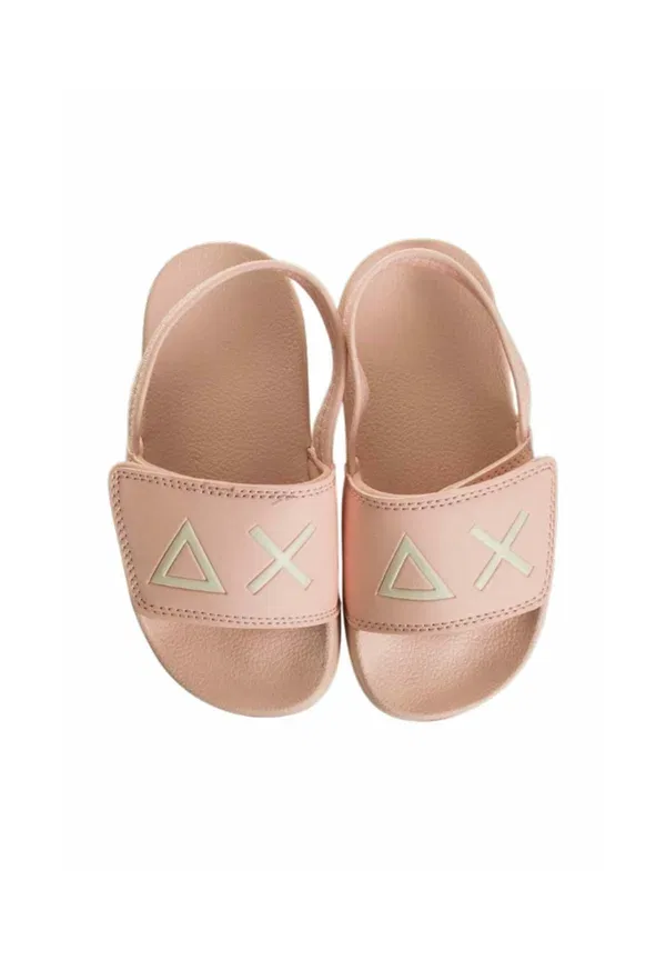 Сандалии с открытым носом Girl'S slippers logo baby Sun68, белый — фото 3