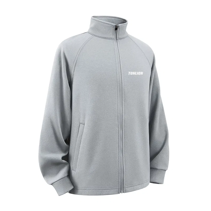 Детская куртка с воротником-стойкой Tonlion, Light Grey