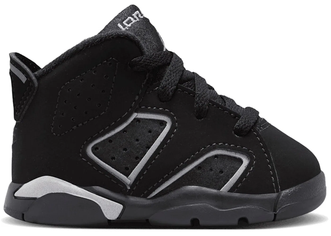 Детские кроссовки с принтом Jordan 6 Retro Cap and Gown Jordan, Black Multi-Color Multi-Color