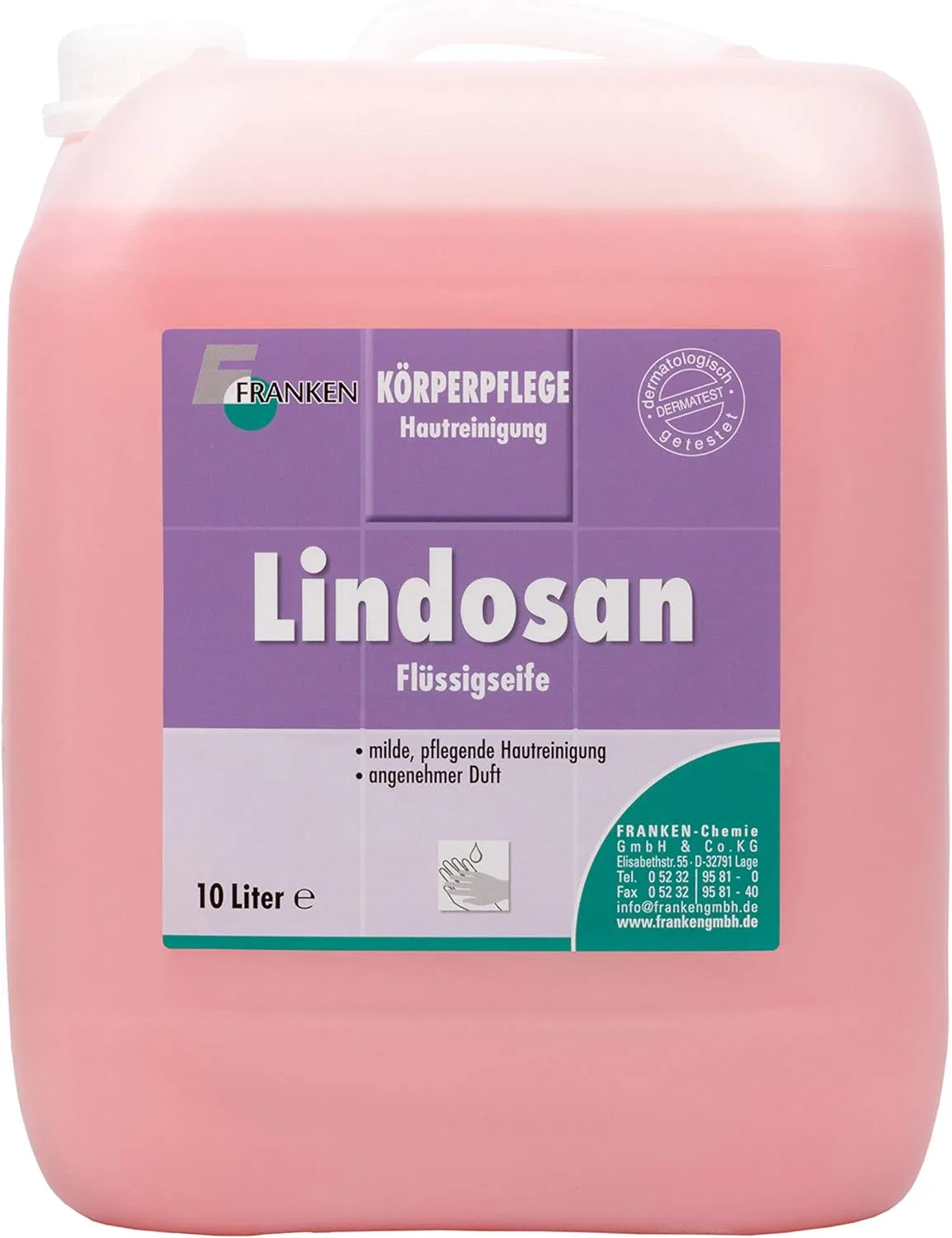 Мыло-крем Lindosan, Franken, 10 л