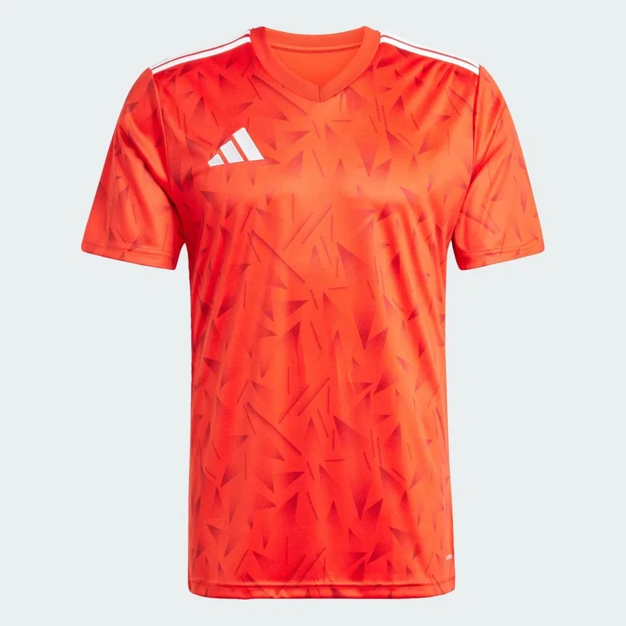 Футболка спортивная с V-образным вырезом Team Icon 25 adidas, Красный — фото 4