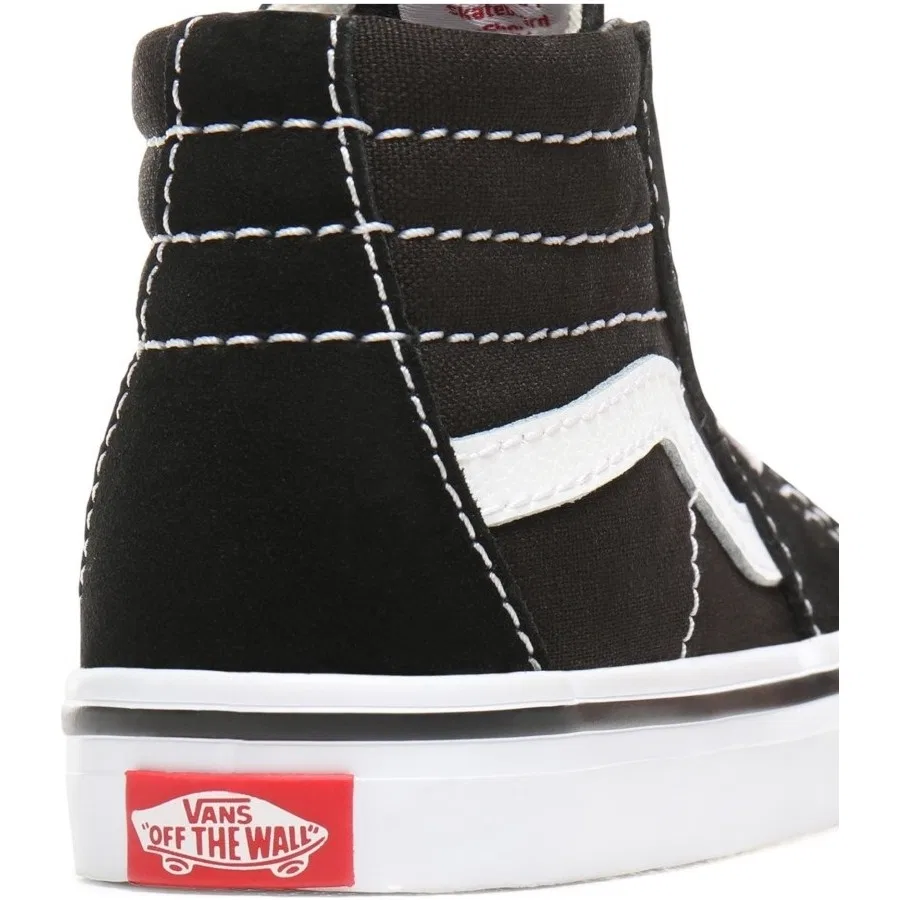 Кеды детские с высоким верхом Vans Sk8-Hi, Черный — фото 3