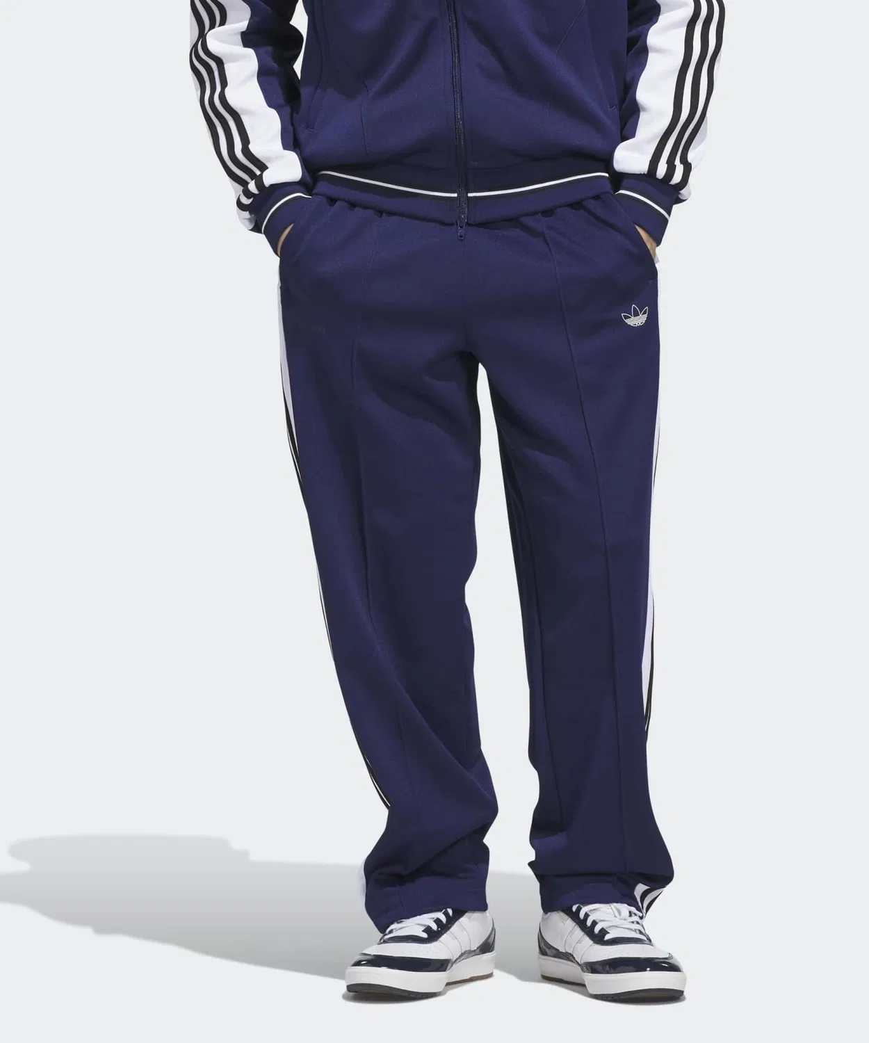 Женские спортивные штаны с принтом, модель Taishon Track Pants, Adidas, Blue — фото 3