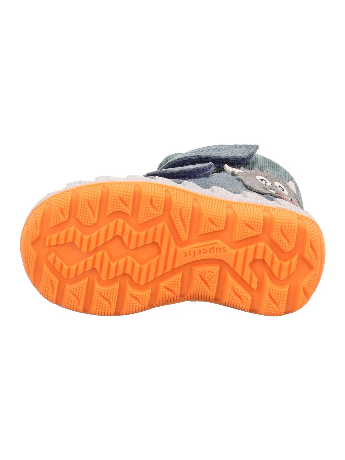 Детские снежные ботинки для мальчиков с принтом Icebird Warm Gefütterte Gore-tex Superfit, Hellblau Orange 8000 — фото 4