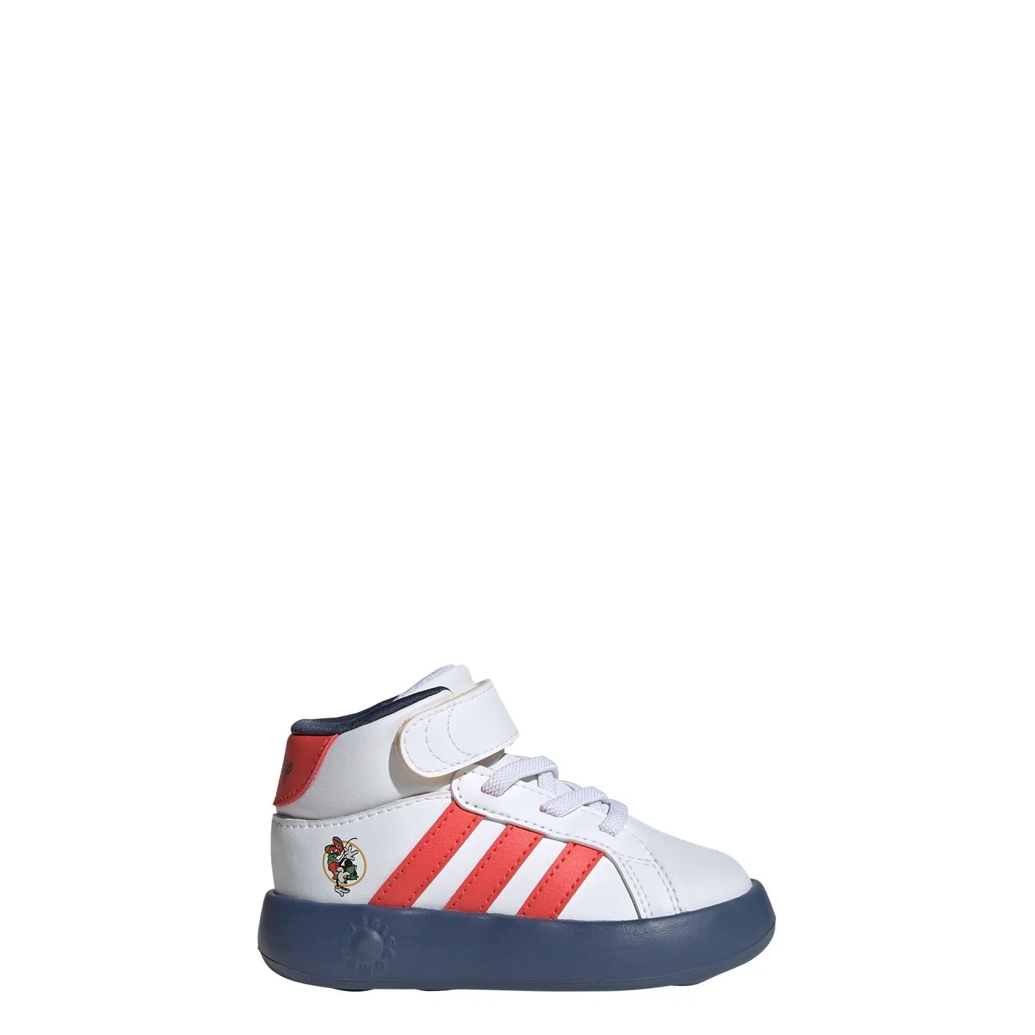 Детские кроссовки с принтом Mickey and Friends Adidas, Weiss Hellrot Baltikblau