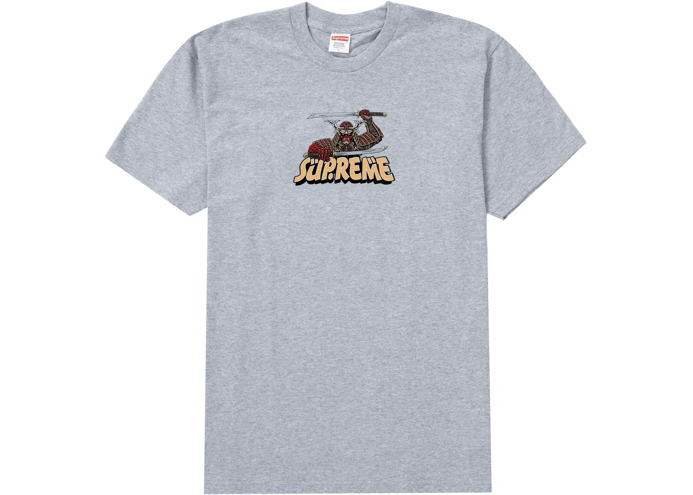 Мужская футболка с длинным рукавом Supreme Tee, Heather Grey
