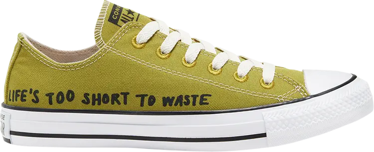 

Кроссовки Converse Renew Chuck Taylor All Star Low Lifes Too Short To Waste, зеленый