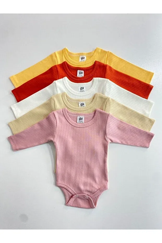 Детский комплект боди с длинным рукавом Trio Bebe, Asorti