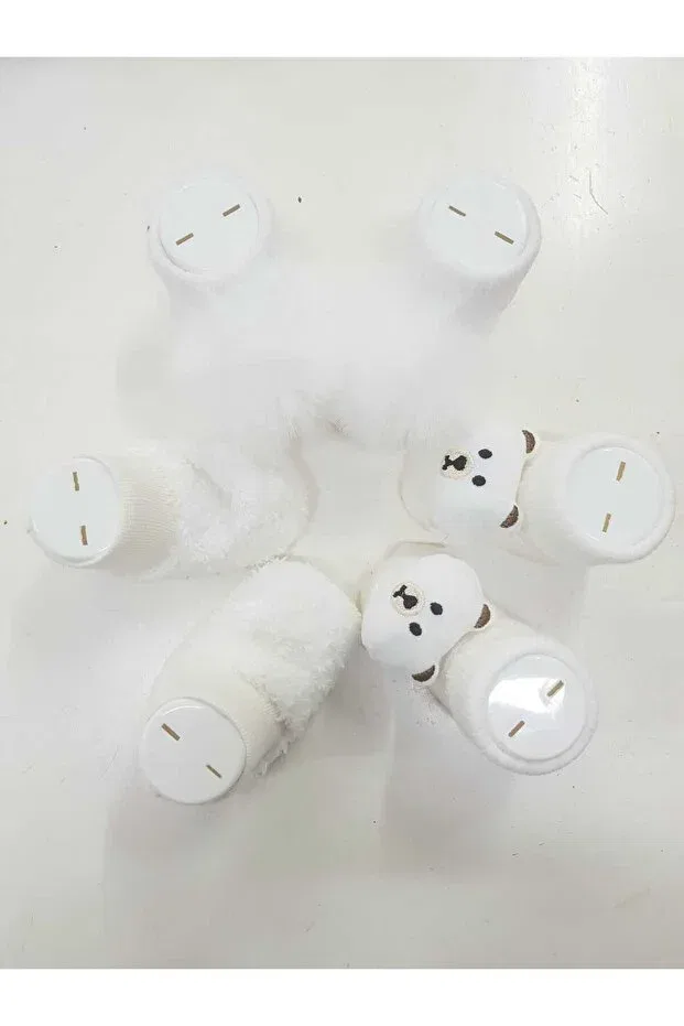 Детский комплект носков с аксессуарами Baby By Bumbo, White