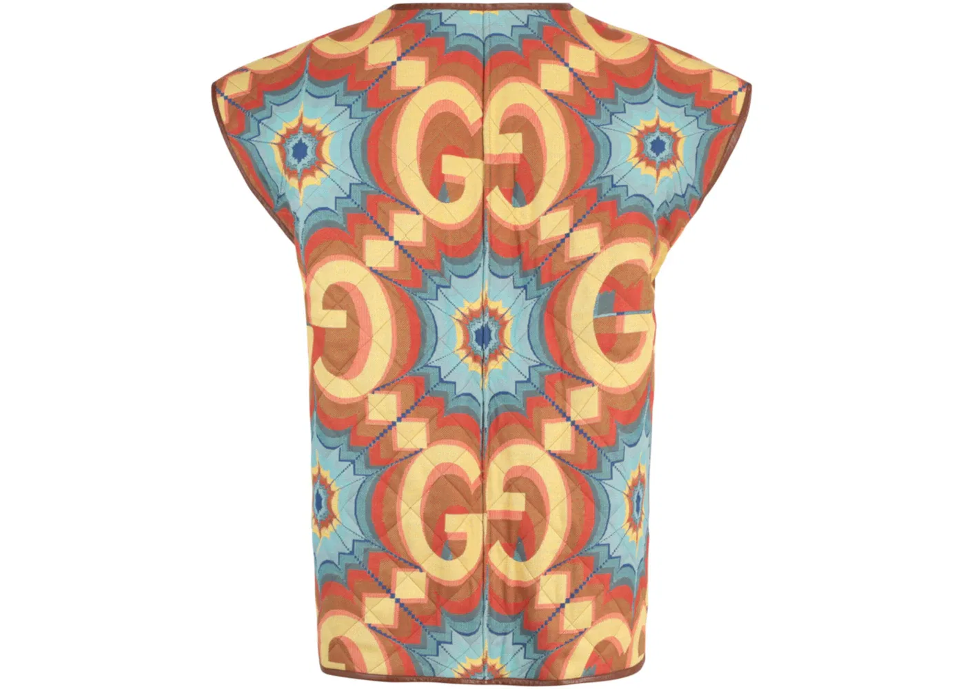 Мужской жилет с квилтингом Gucci, Multi — фото 2
