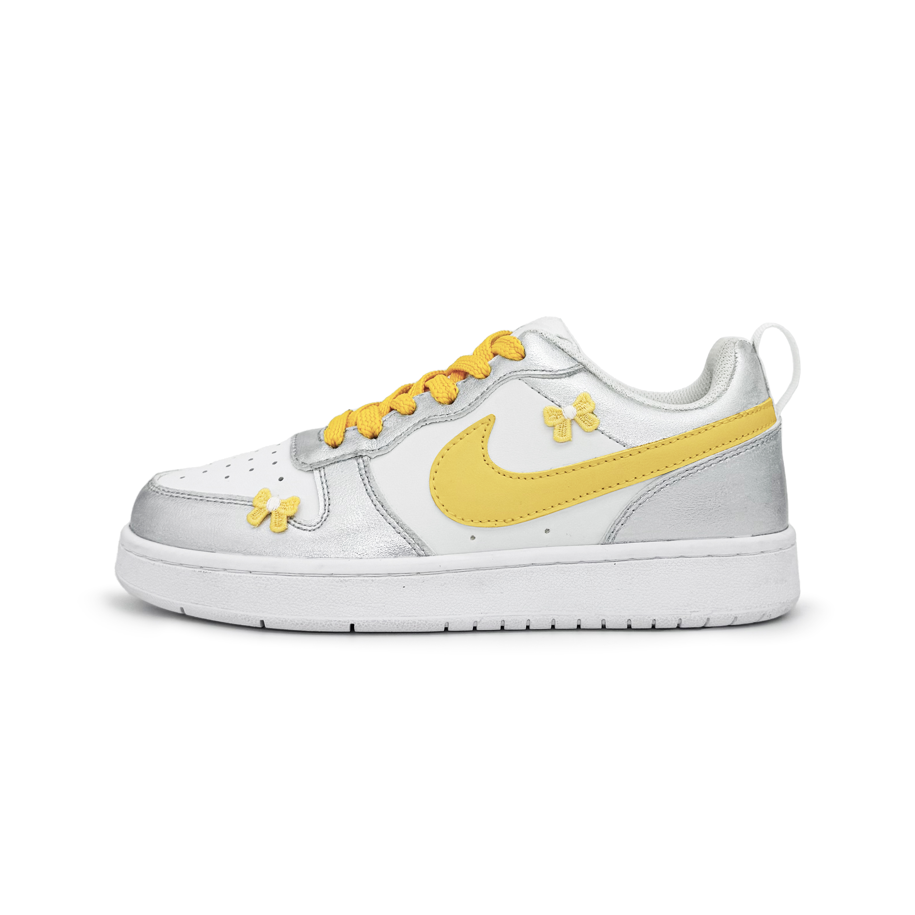 

Nike Кроссовки для скейтбординга Court Borough Shoedoor Gulu Lunar Yellow Low Top для детей и подростков