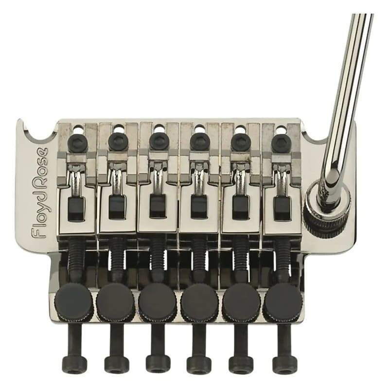 

Оригинальный тремоло Floyd Rose FRT500, черный никель