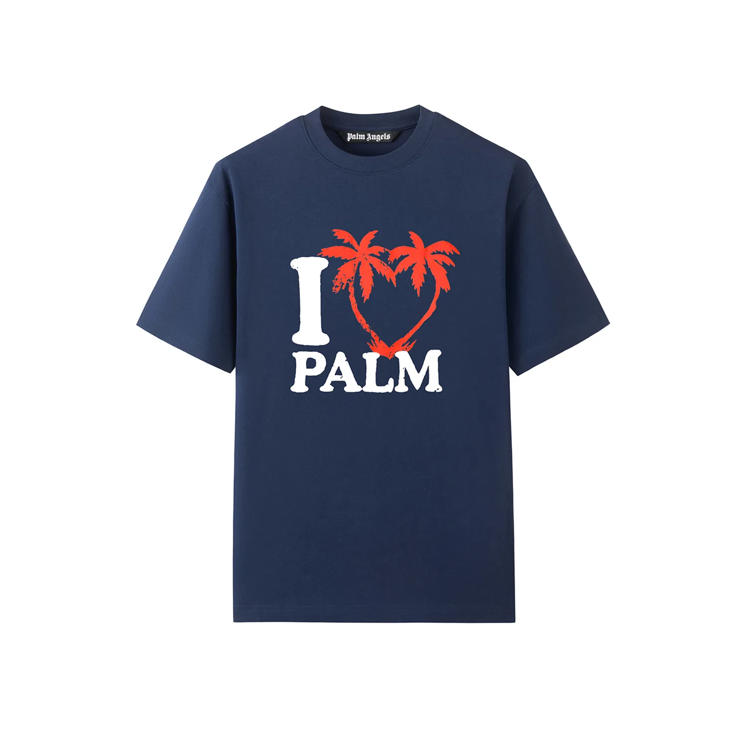 Детская футболка с принтом PALM ANGELS, Navy Blue