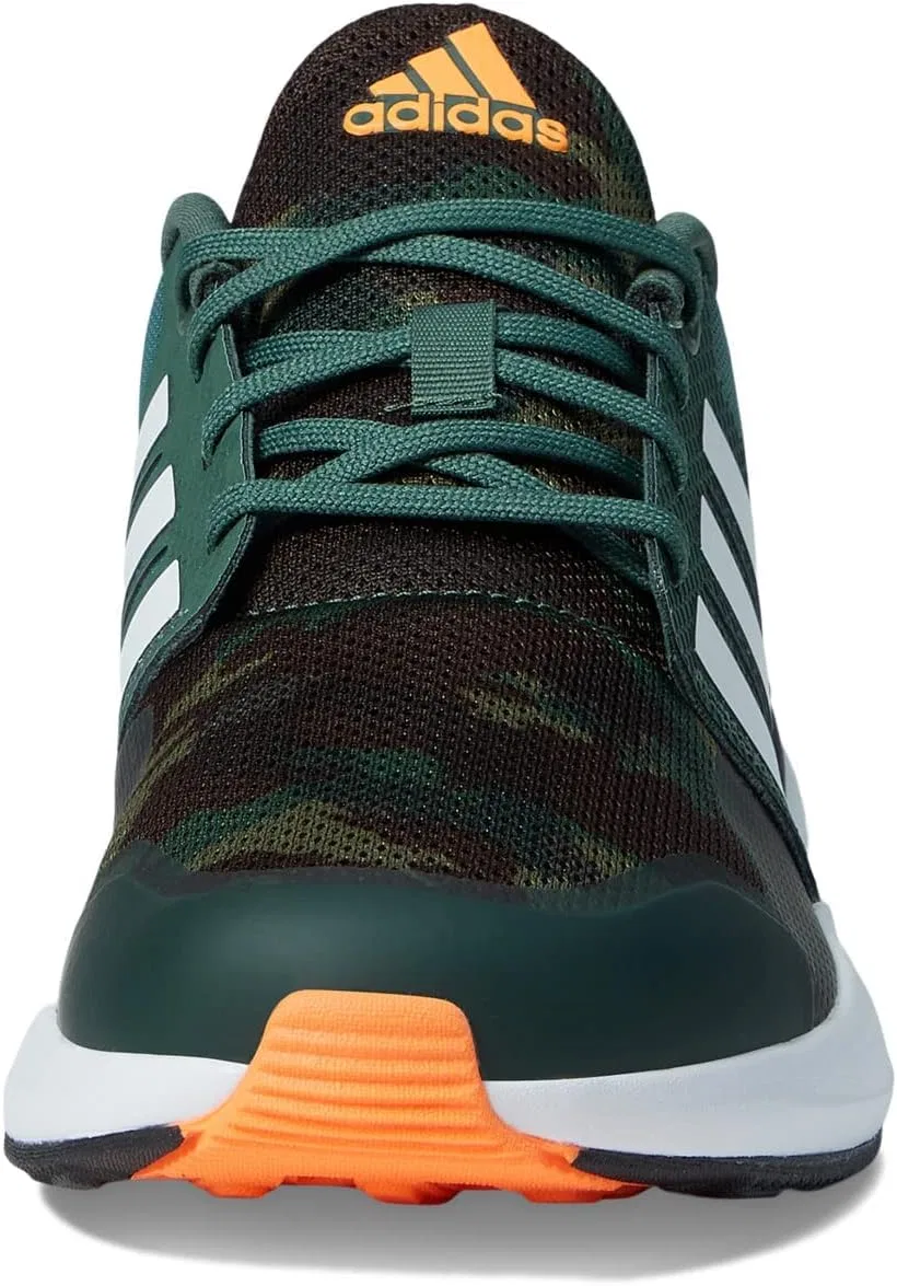 Детские кроссовки для девочек с эластичной шнуровкой Rapidasport Bounce, Green Oxide/White/Screaming Orange — фото 4