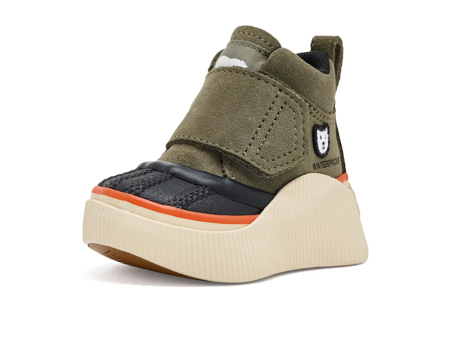 Водонепроницаемые ботинки Out N About IV Strap Waterproof (для малышей) Sorel Kids, Stone Green/Deep Woods — фото 2