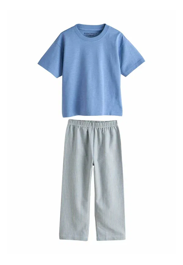 Комплект пижамы, хлопок, 2 Pack Set Next, brown, check, коричневый — фото 2