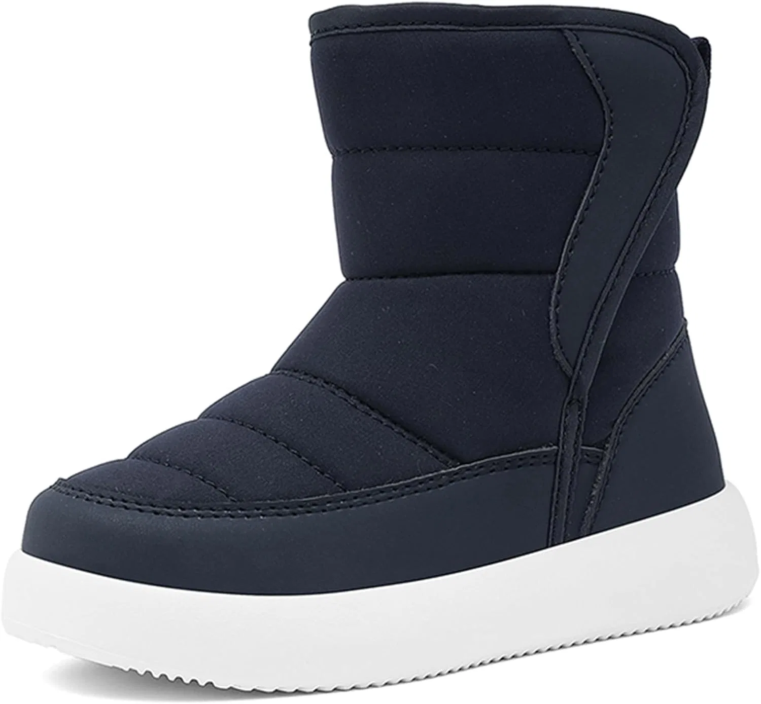 Детские зимние сапоги для девочек с мехом ADKGBE, Navy Blue