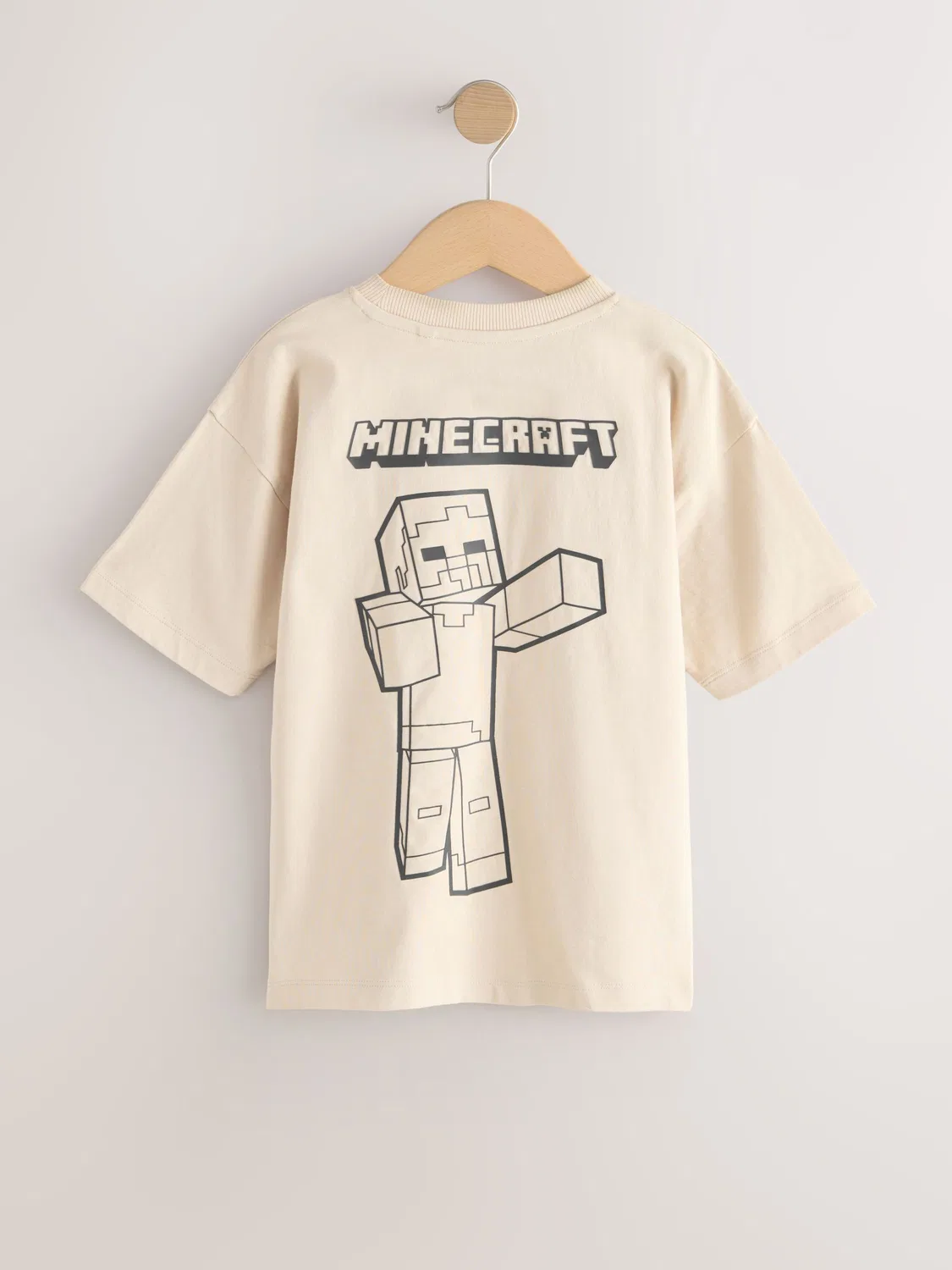 Футболка Minecraft 2 Pack Next, Stone/Black — фото 3