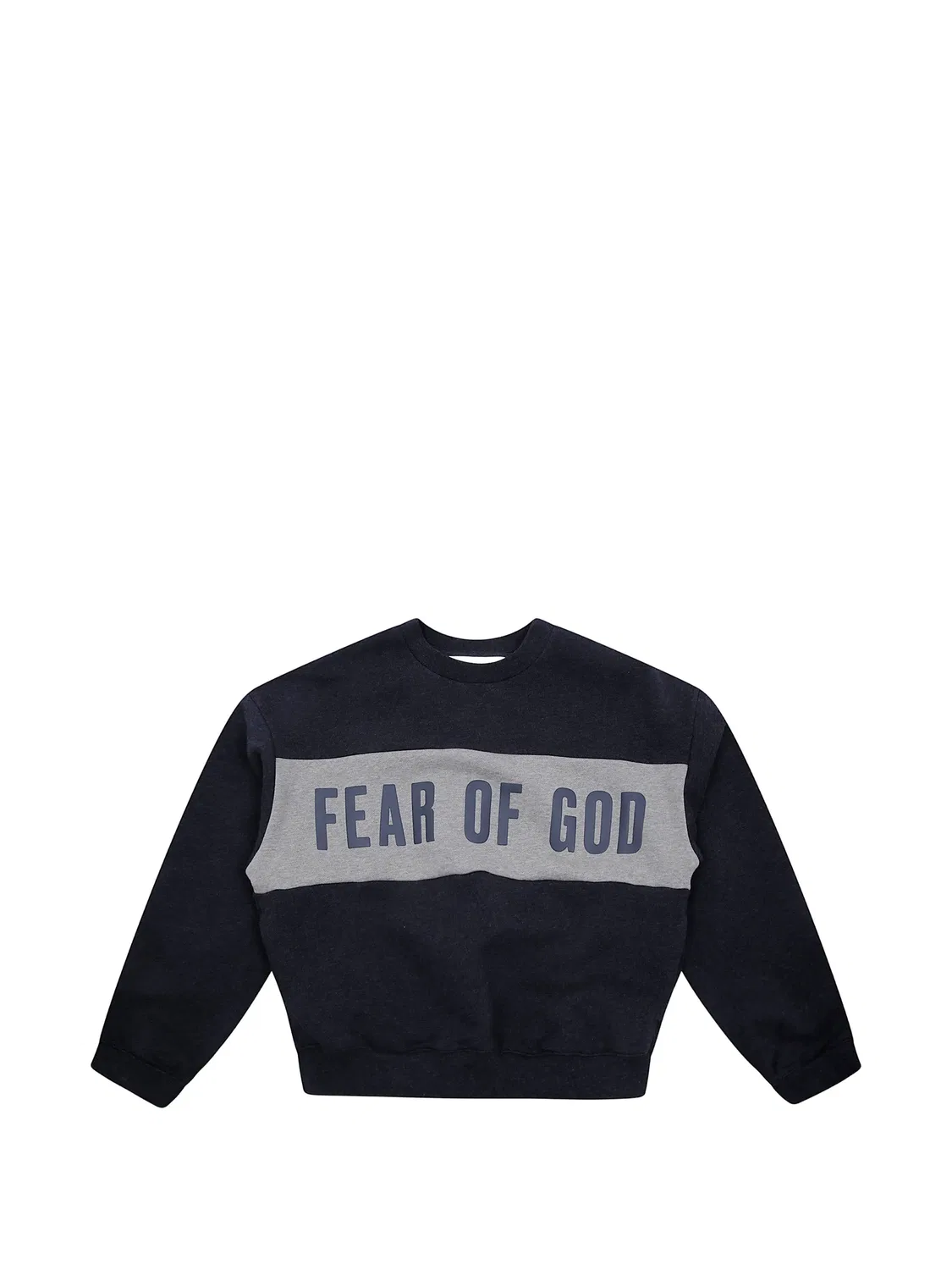 Свитшот Essentials с логотипом Fear Of God, черный