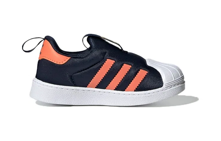 Детские кроссовки с низким верхом Superstar 360 I Blue Orange Adidas Originals, Blue/Orange — фото 3
