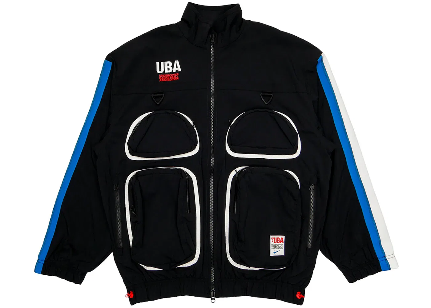 Мужской спортивный костюм с контрастными полосами Track Suit Nike, Black