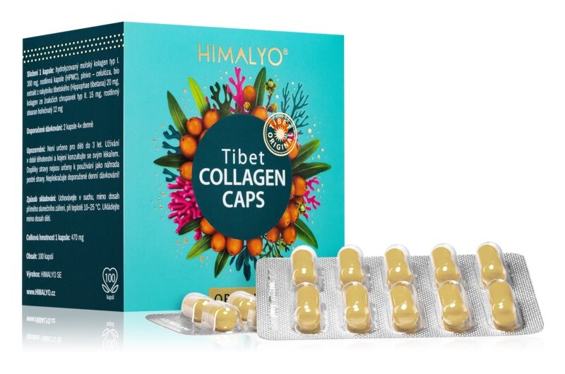 

Добавка для красивых волос, кожи и ногтей HIMALYO Tibet Collagen Caps