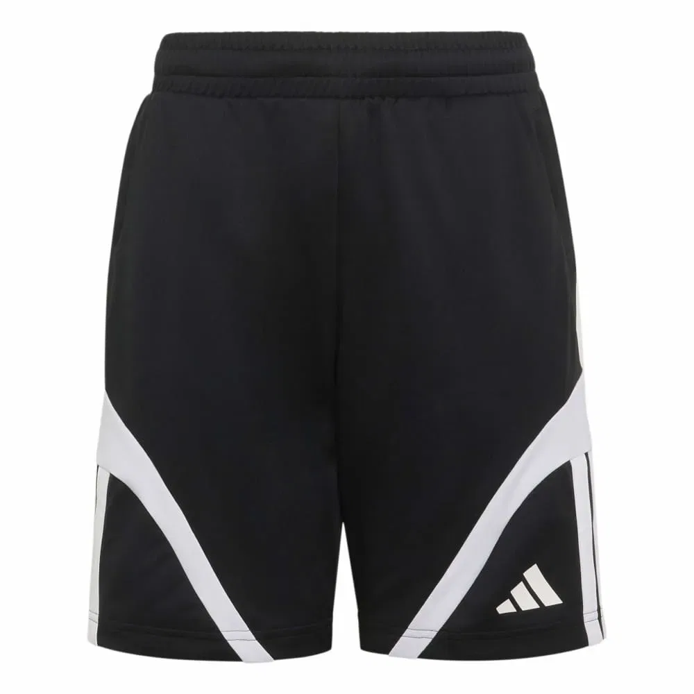 Детские шорты с принтом House of Tiro Adidas, Black