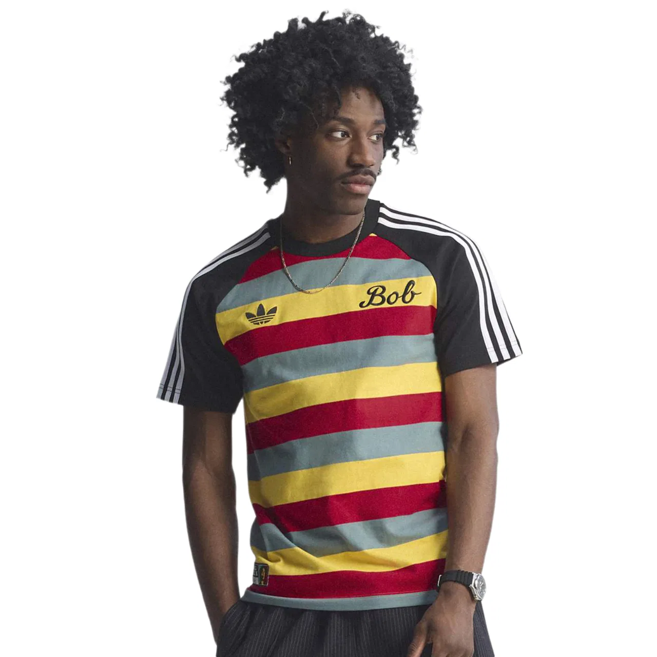 Футболка мужская Jamaica Bob OG 3 Adidas, мультиколор