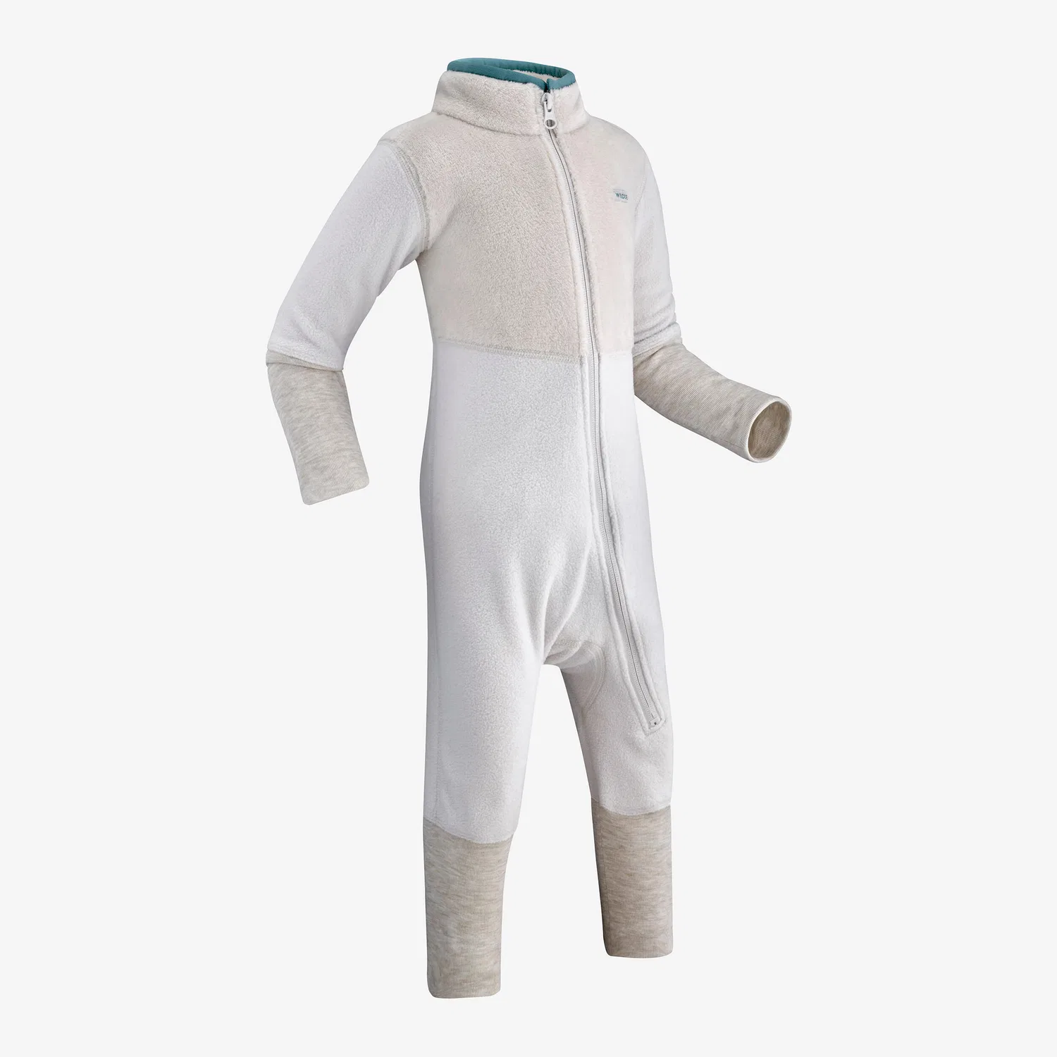 Детский зимний комбинезон с флисом Midwarm 500 Wedze, Perlbeige