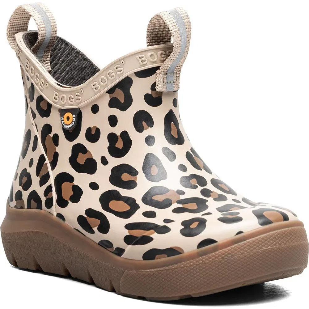 Детские водонепроницаемые ботинки Skyline Rain Chelsea Bogs, Taupe Multi