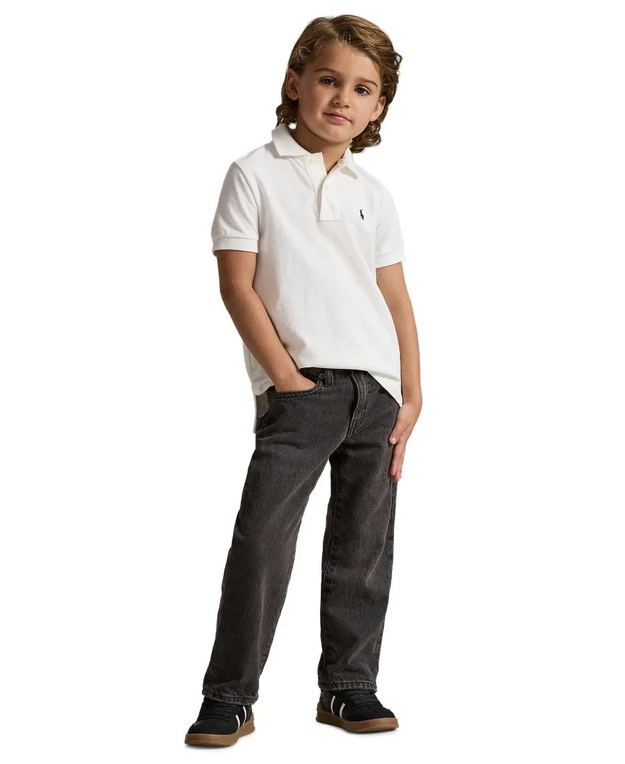 Детские джинсы свободного кроя Lynwood Relaxed Fit Polo Ralph Lauren, Pierson Black — фото 2