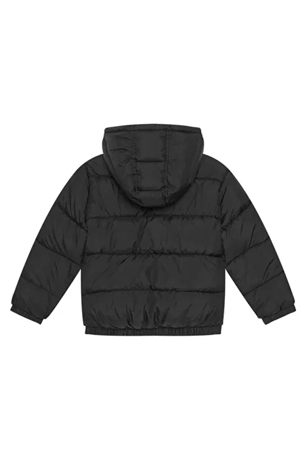 Детское пальто для мальчиков утепленное United Colors Of Benetton, Black — фото 2