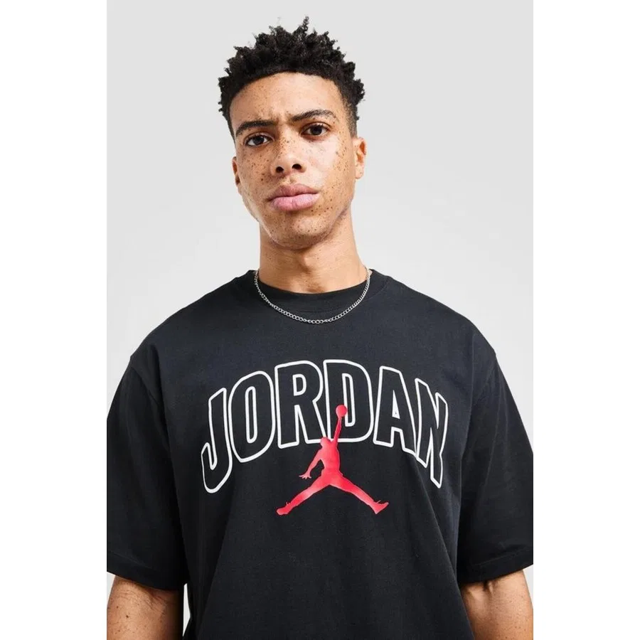 Футболка оверсайз Jordan Brooklyn Nike, Черный — фото 3