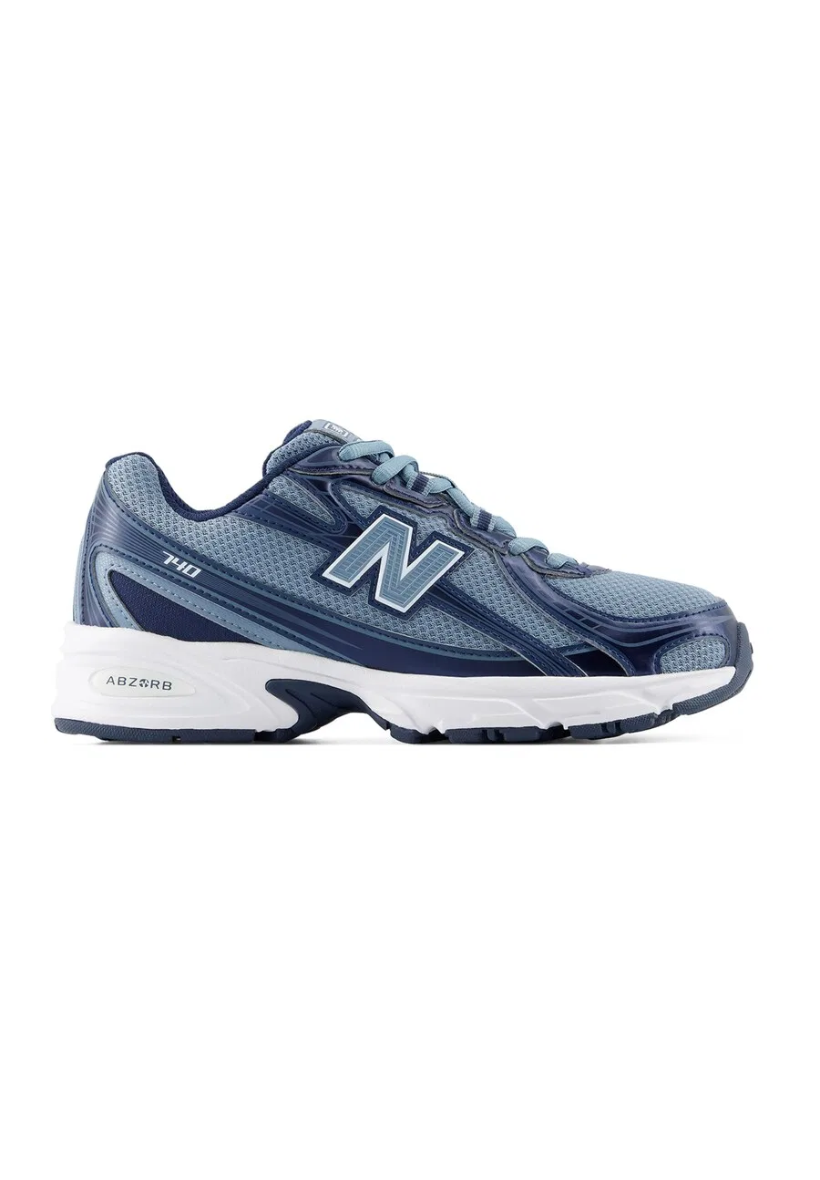 Кроссовки New Balance '740' в темно-синем и опаловом цвете
