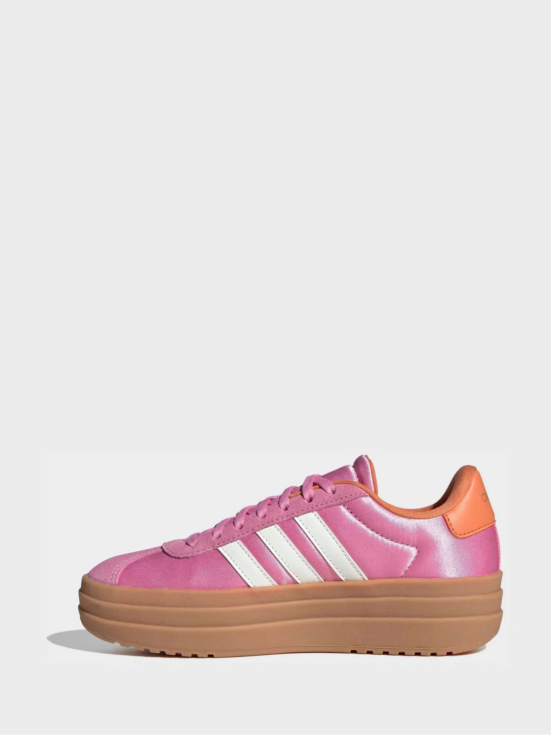 Кроссовки VL Court Bold Junior adidas, розовый — фото 2