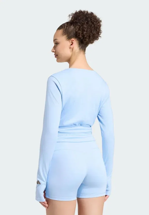 Топ Adidas Performance, голубой — фото 2