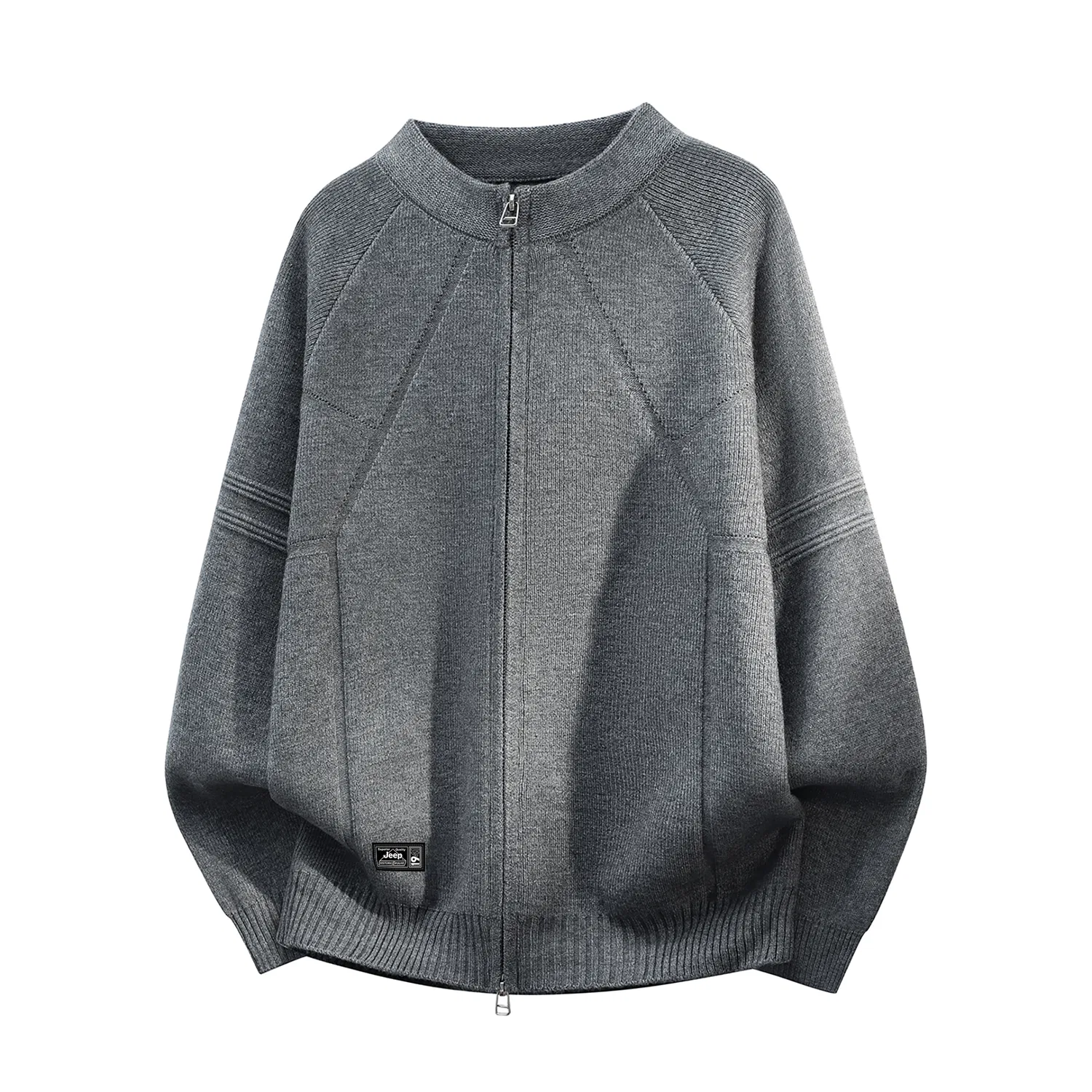 Детский свитер с круглым вырезом Jeep Leisure Collection, Dark Gray