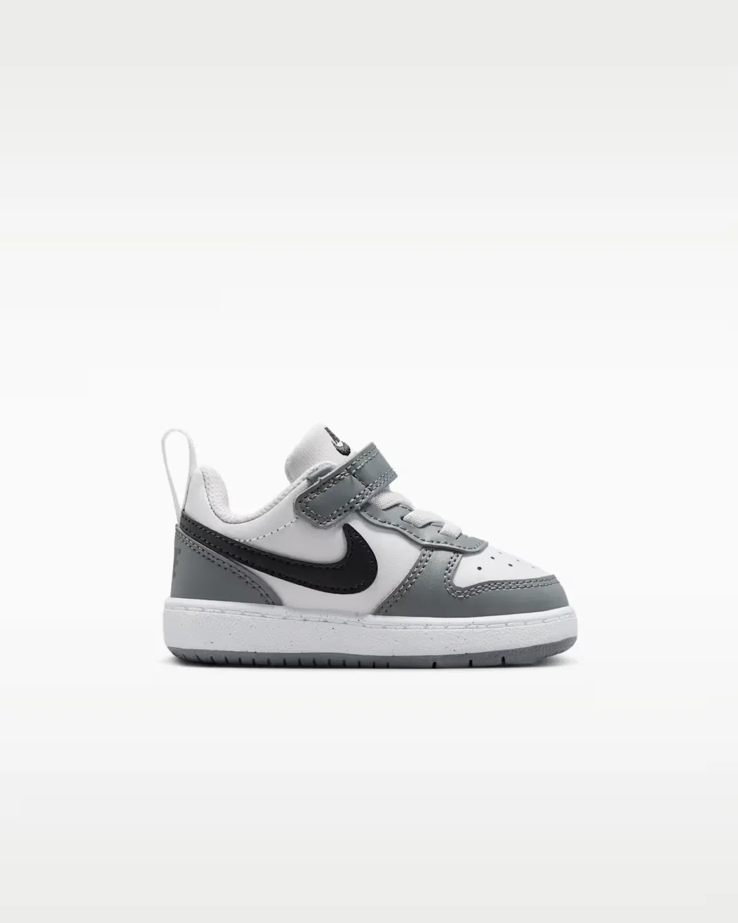 Детская/подростковая обувь Nike Court Borough Low Recraft, Platinum Tint/Smoke Grey/White/Black — фото 3