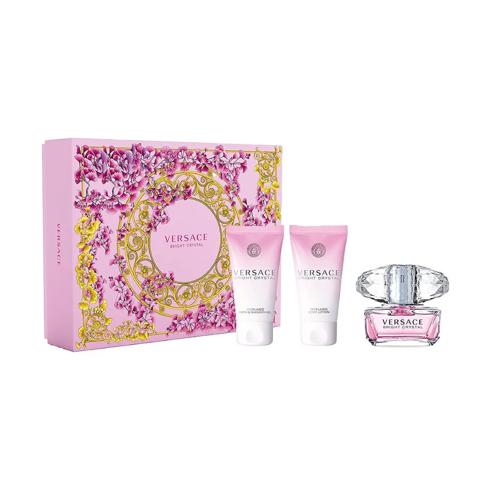 

Парфюмерный набор Versace Bright Crystal, 3 предмета