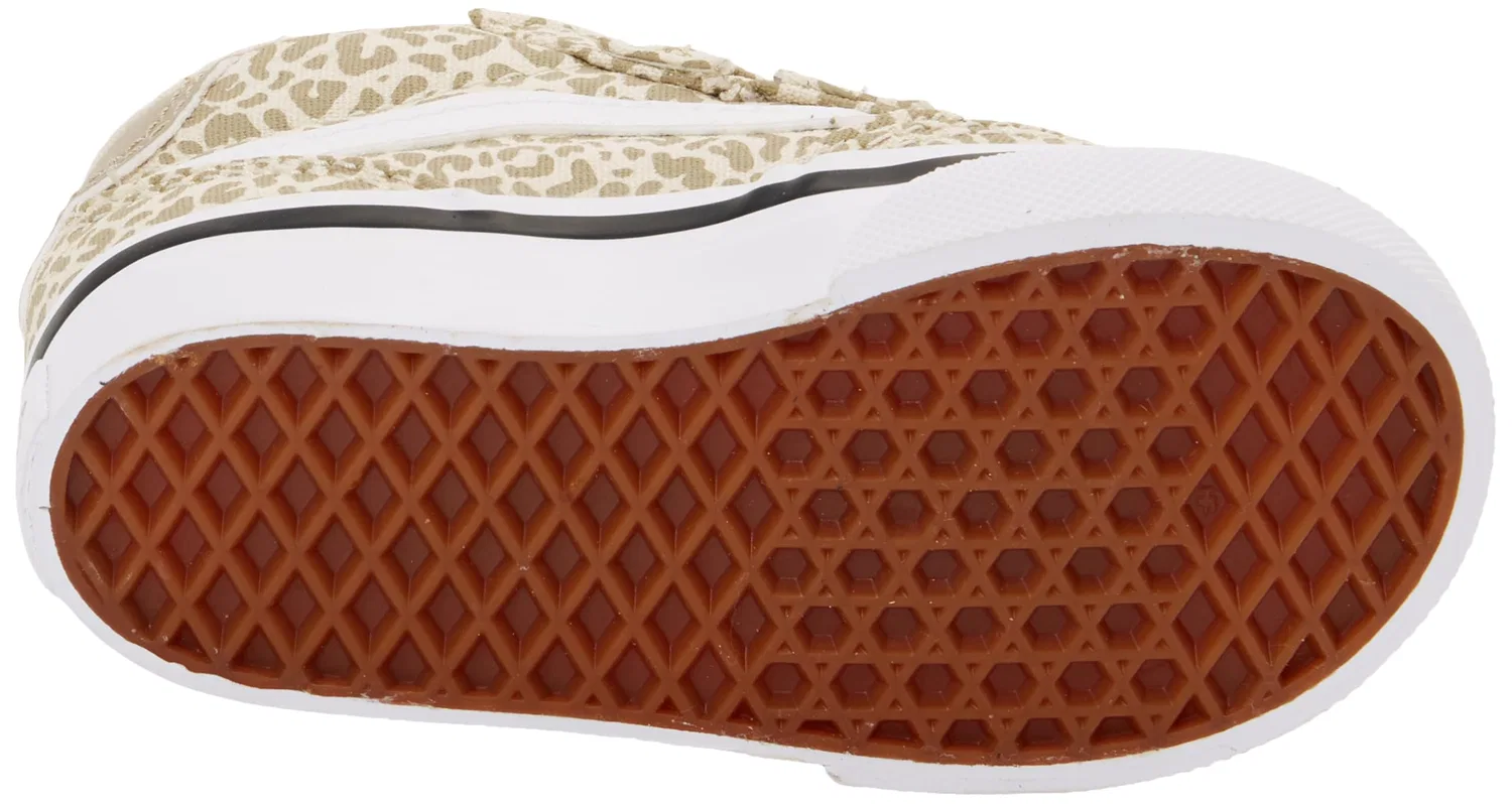 Детские кроссовки для мальчиков Brooklyn Mid V Vans, Taupe Leopard — фото 2
