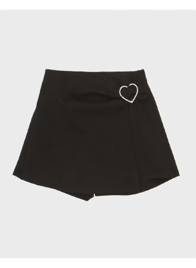 Боди-комбинезон с декором в виде сердец Zara, черный