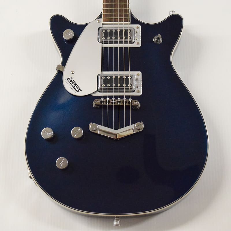 

Электрогитара для левшей Gretsch G5232LH Electromatic Double Jet FT - Midnight Sapphire G5232LH Electromatic Double Jet FT Left-Handed Electric Guitar