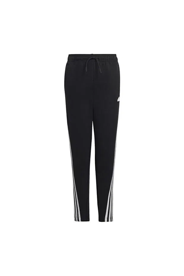 Детские спортивные штаны для мальчиков скинни Adidas, Black/White — фото 2