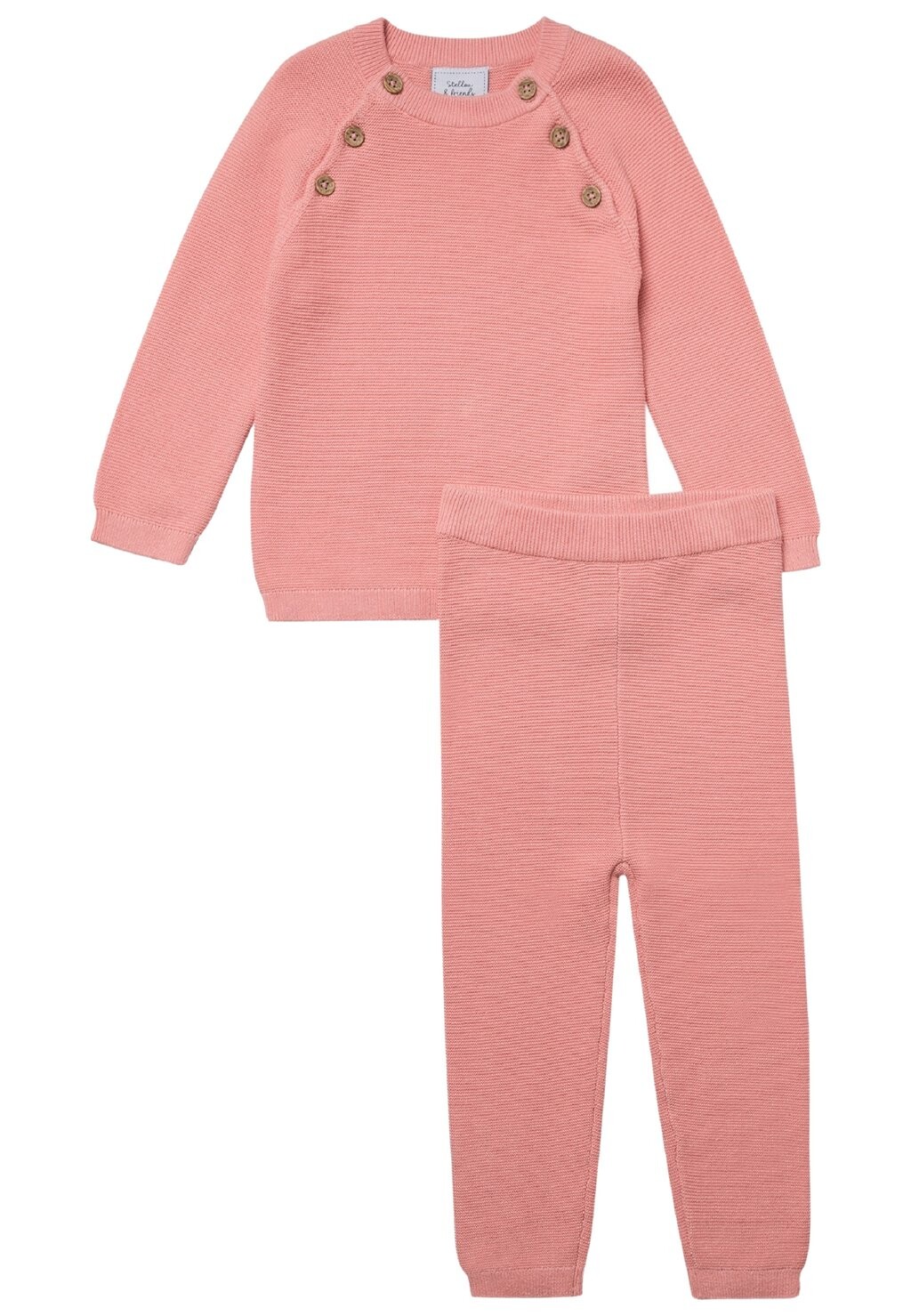 

Вязаный свитер SET Stellou & friends, цвет rosa
