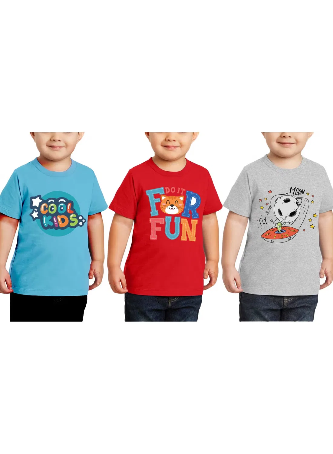 Футболка детская с принтом для мальчиков Printshop4Me, разноцветный — фото 2